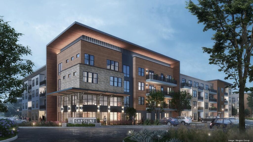 facade rendering - caroline rogers ranch